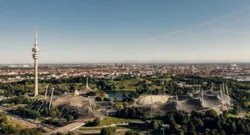 Vogelperspektive: Olympiapark München 
